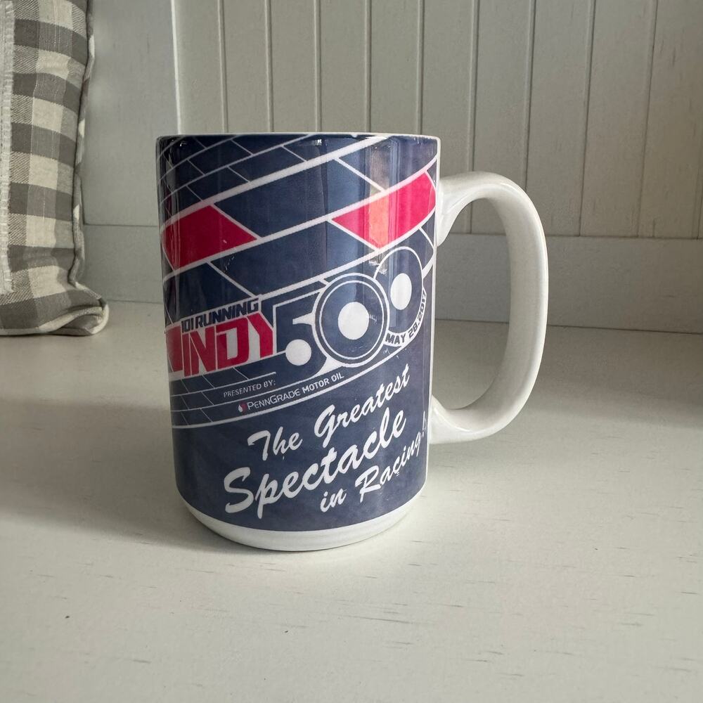 Indianapolis Indy 500 101st Running Coffee Mug Cup May 28, 2017 Racing Fans